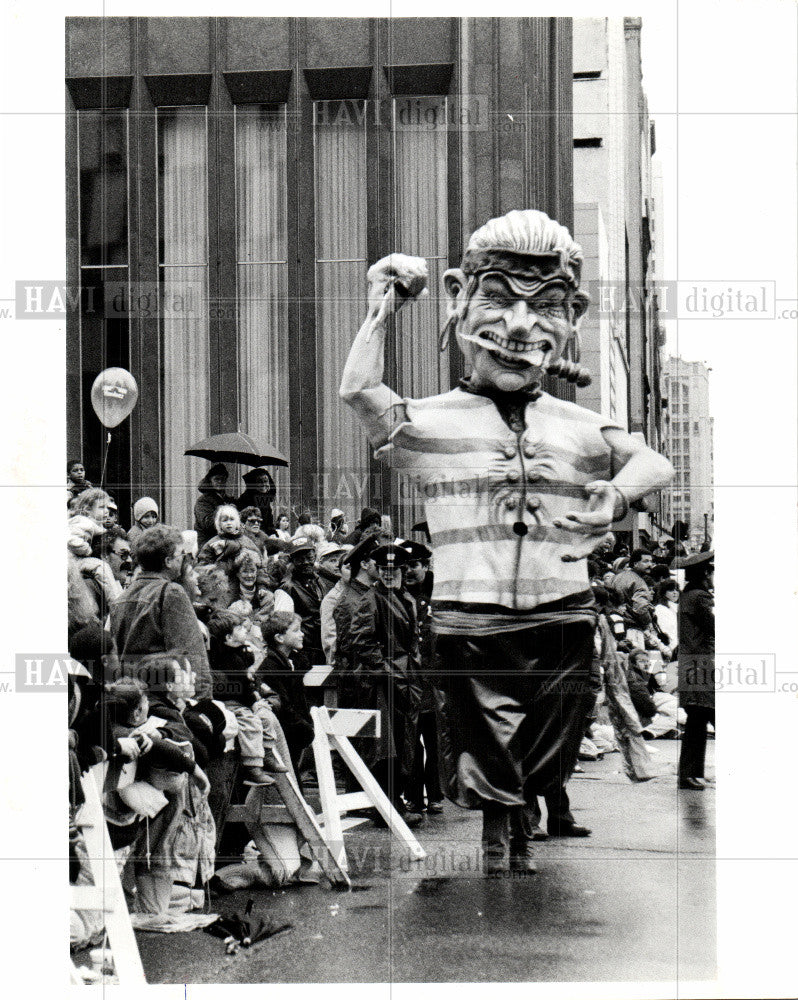 1990 Press Photo Thanksgiving Parade - Historic Images