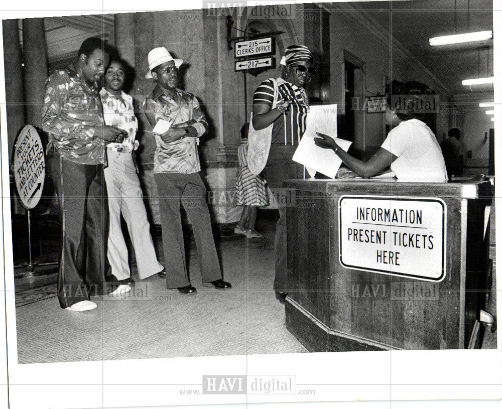 1973 Press Photo traffic court - Historic Images