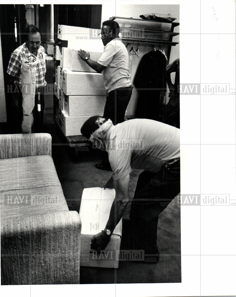 1981 Press Photo Traffic Court - Historic Images