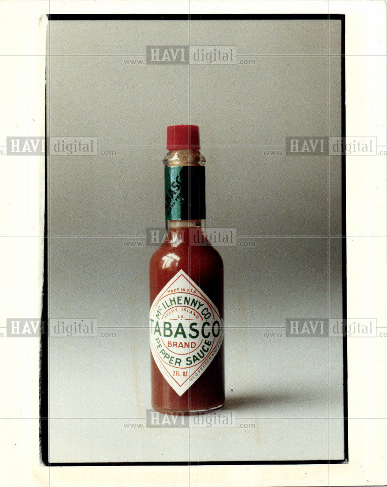 1992 Press Photo Tabasco Sauce Hurricane Andrew Avery - Historic Images