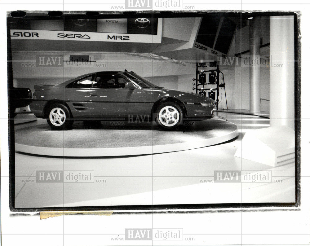 1989 Press Photo Toyota MR2 - Historic Images