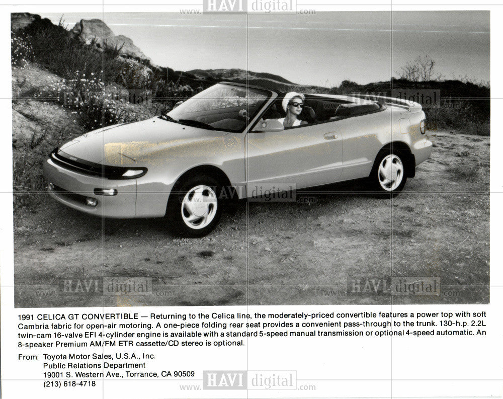 1990 Press Photo Toyota Automobiles - Historic Images