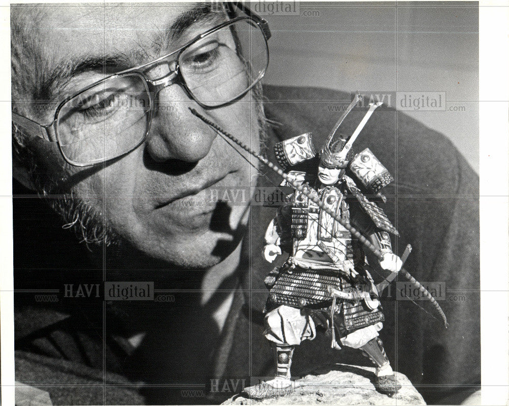 1980 Press Photo Toy Soldier - Historic Images