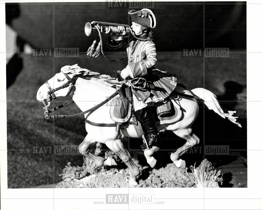 1980 Press Photo TOY SOLDIER - Historic Images