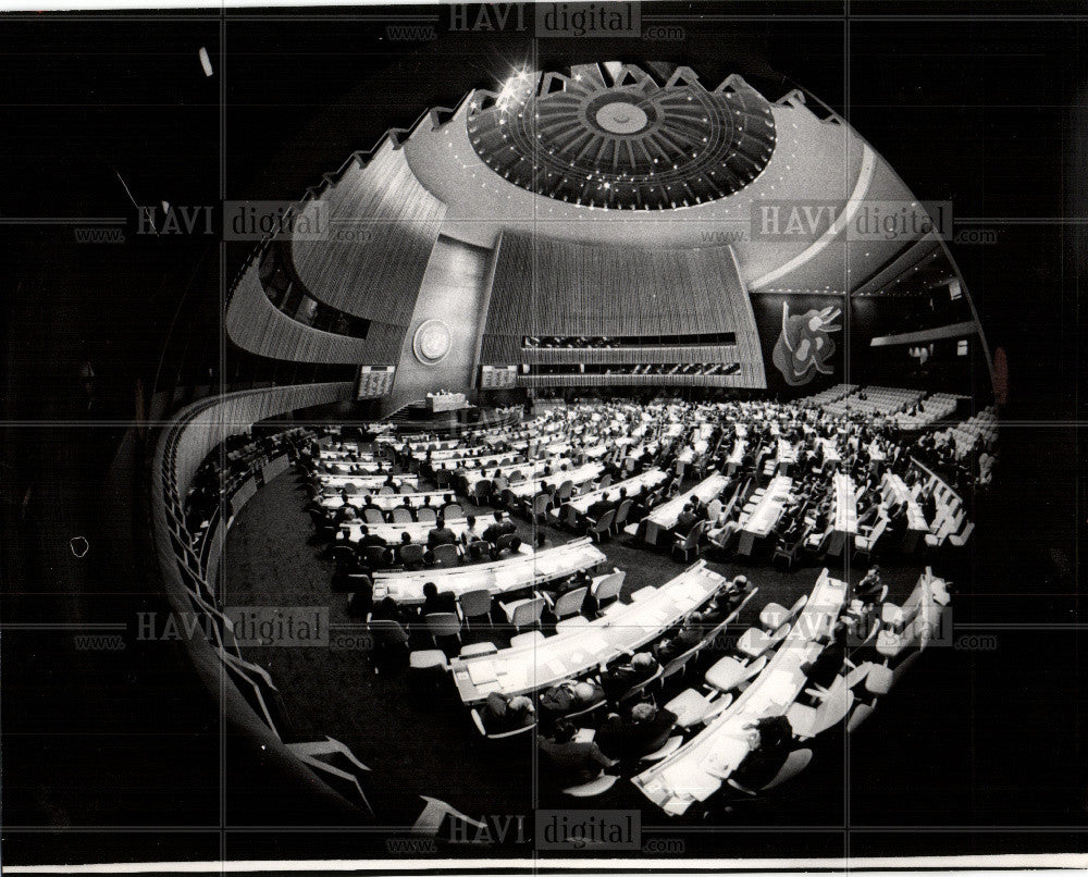 1965 Press Photo United Nations - Historic Images