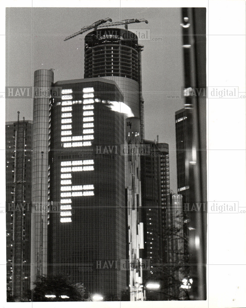 1976 Press Photo Renaissance Center - Historic Images