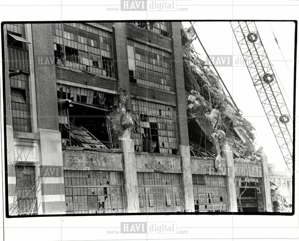 1988 Press Photo The DEGC&#39;s Headquarters 1st Nat.Build. - Historic Images