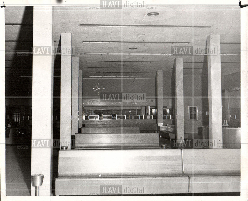 1950 Press Photo Union Depot - Historic Images