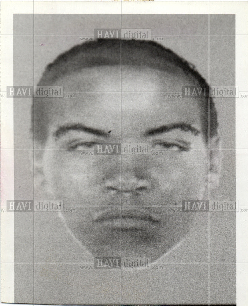 1992 Press Photo Police Sketch 1992 released - Historic Images