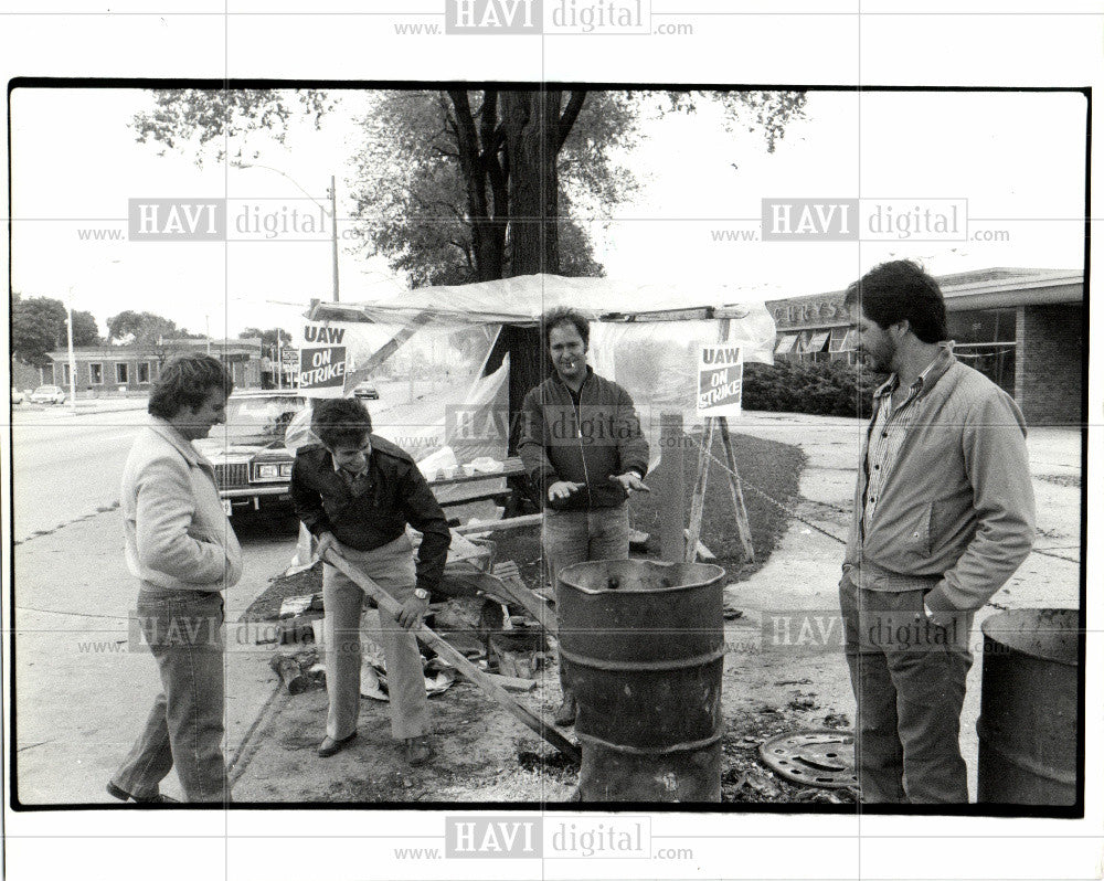 1985 Press Photo UAW - Historic Images