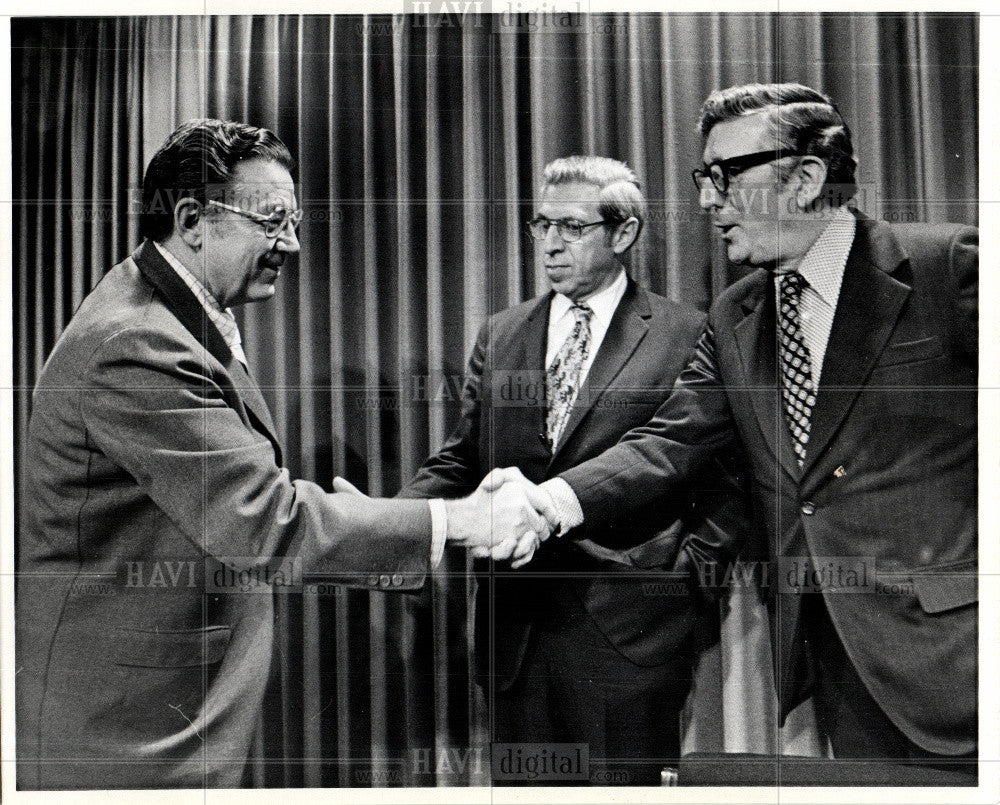 1973 Press Photo UAW Contract Negotiations - Historic Images