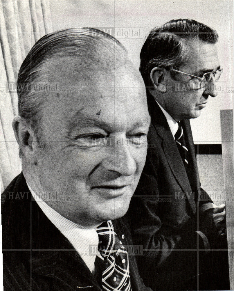 1973 Press Photo William O&#39;Brien Vice President - Historic Images