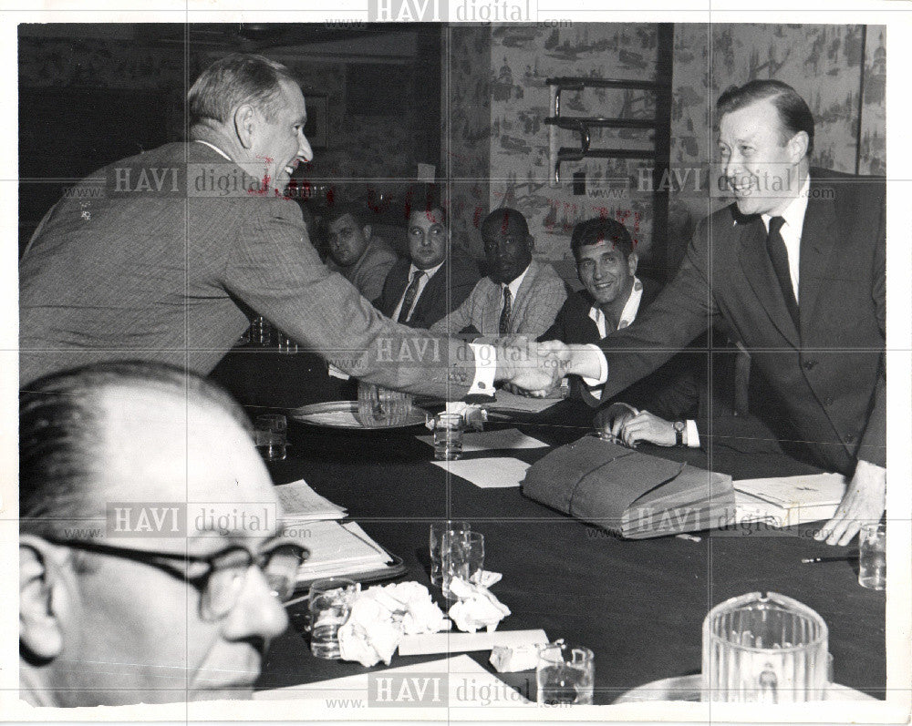 1958 Press Photo UAW - Historic Images