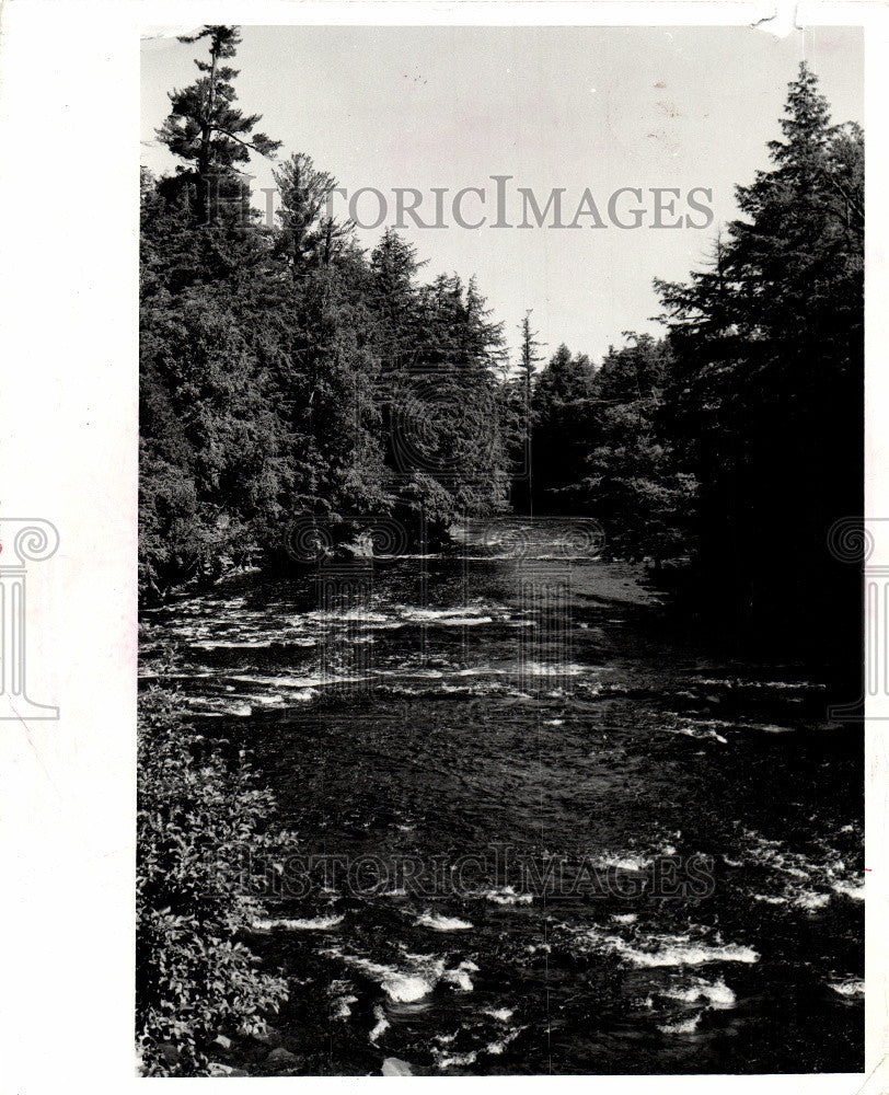 1973 Press Photo Big Two Hearted River Michigan - Historic Images