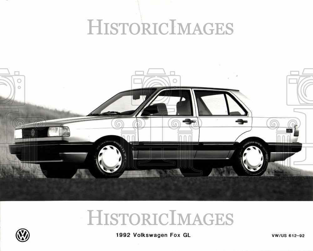 1992 Press Photo 1992 VOLKSWAGEN FOX GL - Historic Images