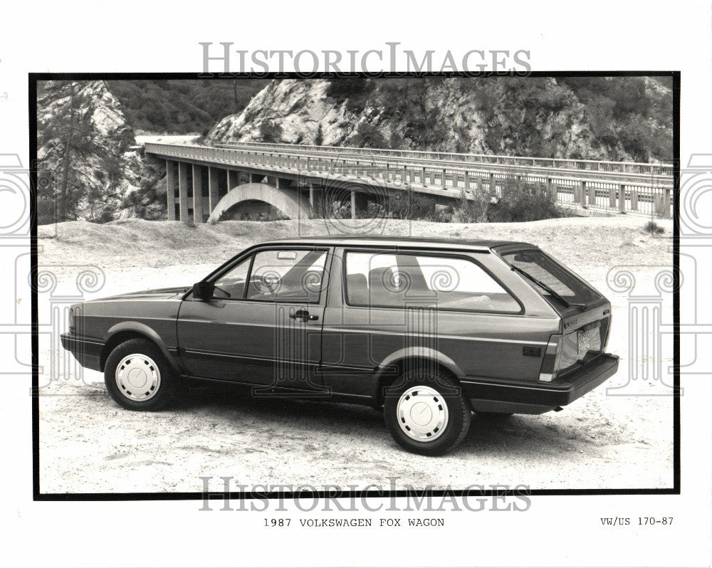 1987 Press Photo Volkswagen Automobiles 1987 - Historic Images