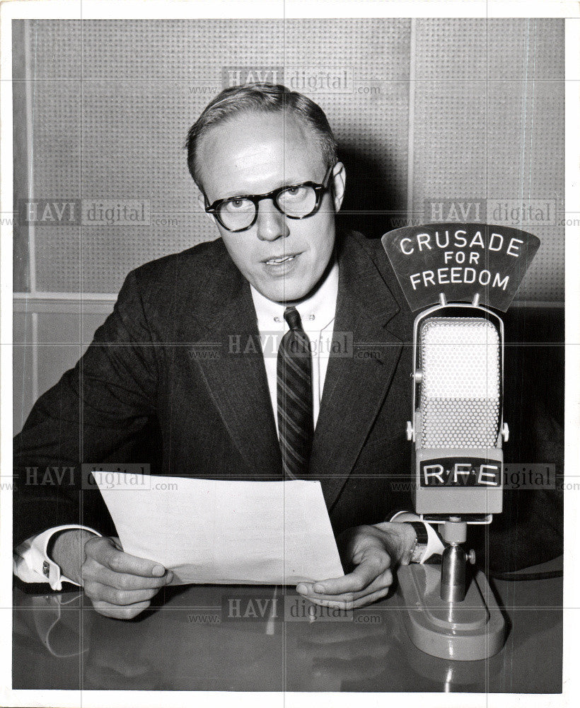 1955 Press Photo R.D.L. Galloway Ford M.Com.Vice Chair. - Historic Images