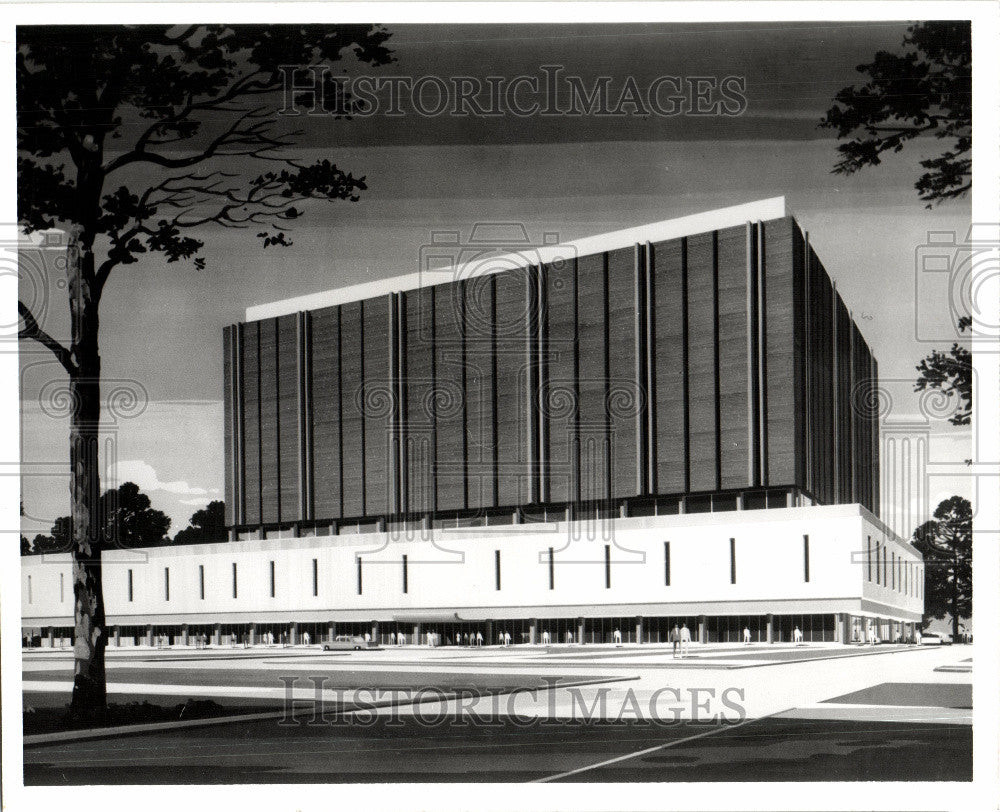 1965 Press Photo Wayne State University - Historic Images