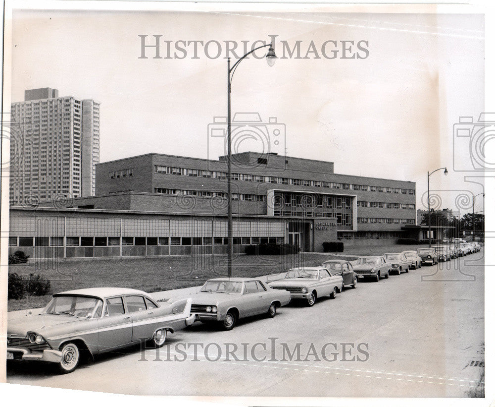 1965 Press Photo Wayne State University School Medicine - Historic Images