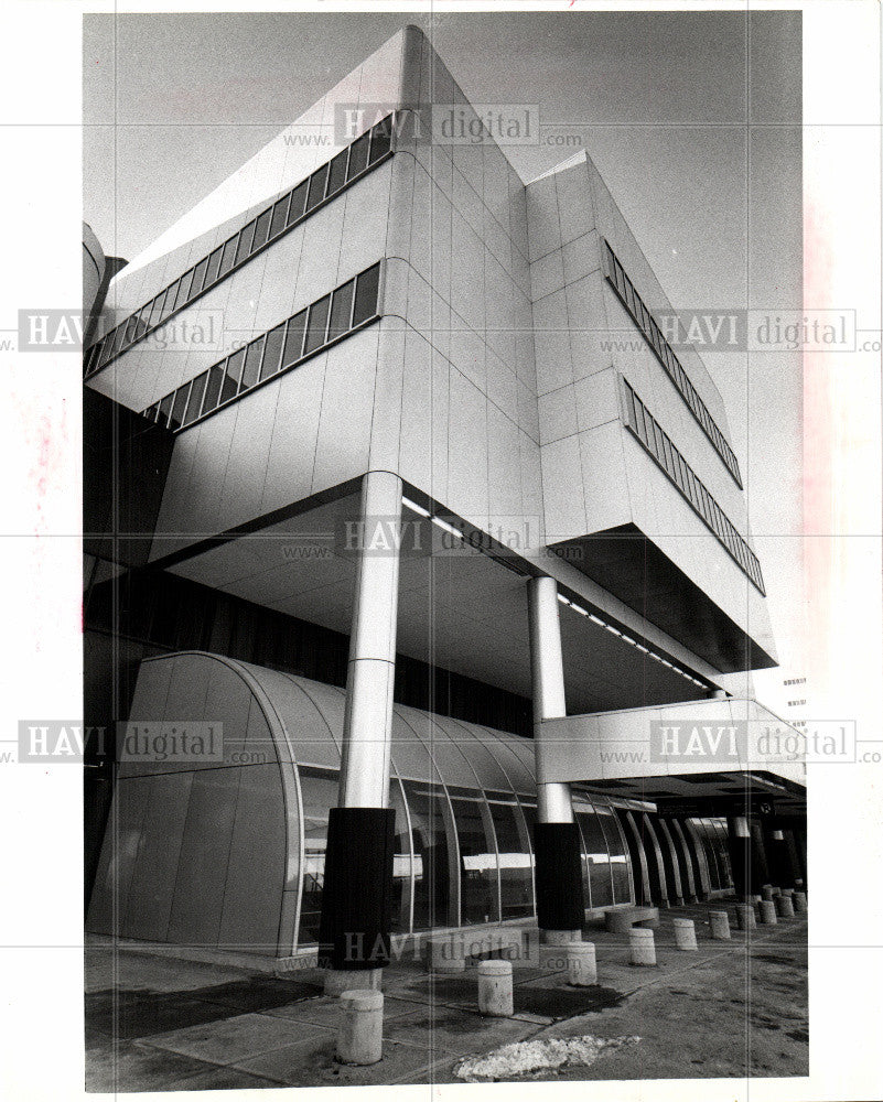 1980 Press Photo Detroit Receiving Hospital - Historic Images