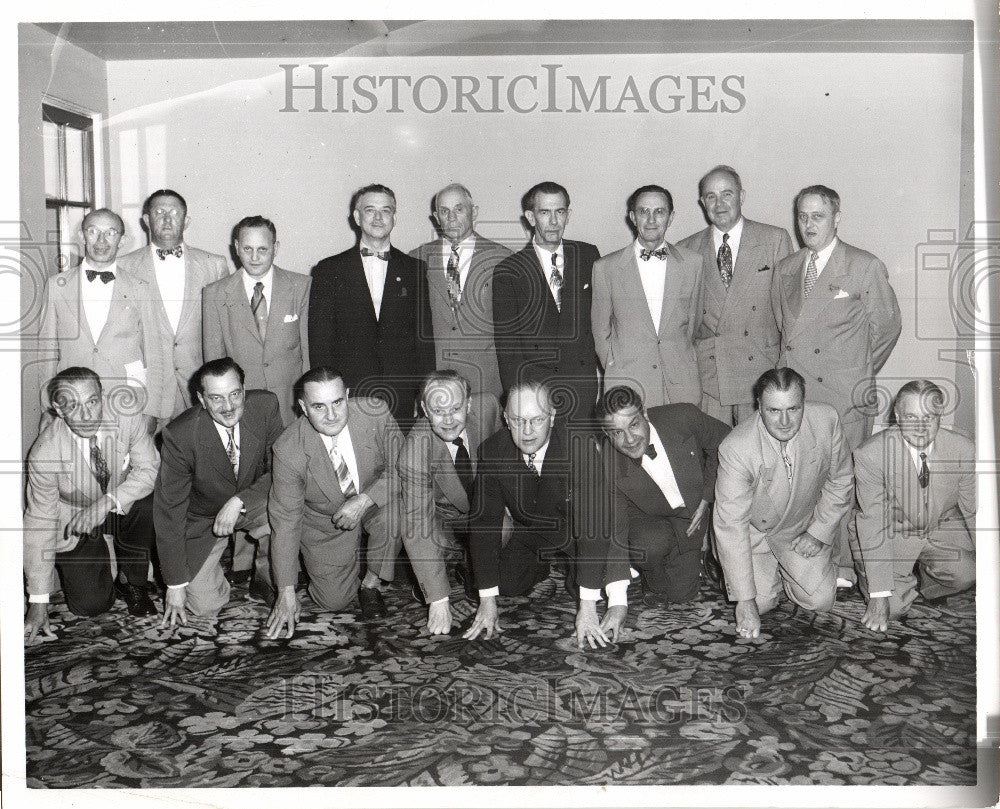 1951 Press Photo Wayne State University Historical - Historic Images