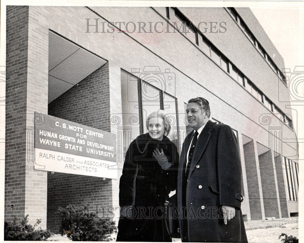 1973 Press Photo Mott Center , Ann Arbor, Dollie Cole - Historic Images