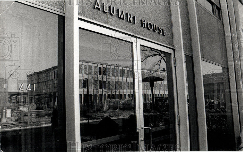 1966 Press Photo WAYNE STATE UNIVERSITY building - Historic Images