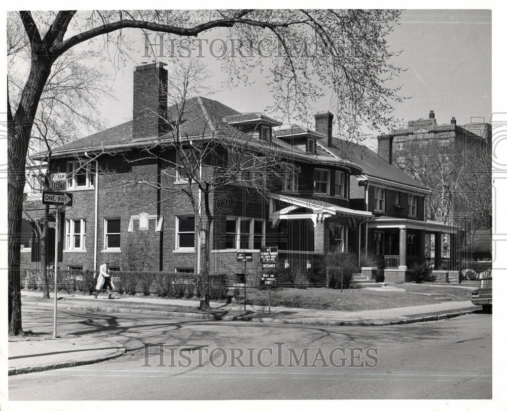 1963 Press Photo Wayne state university - Historic Images