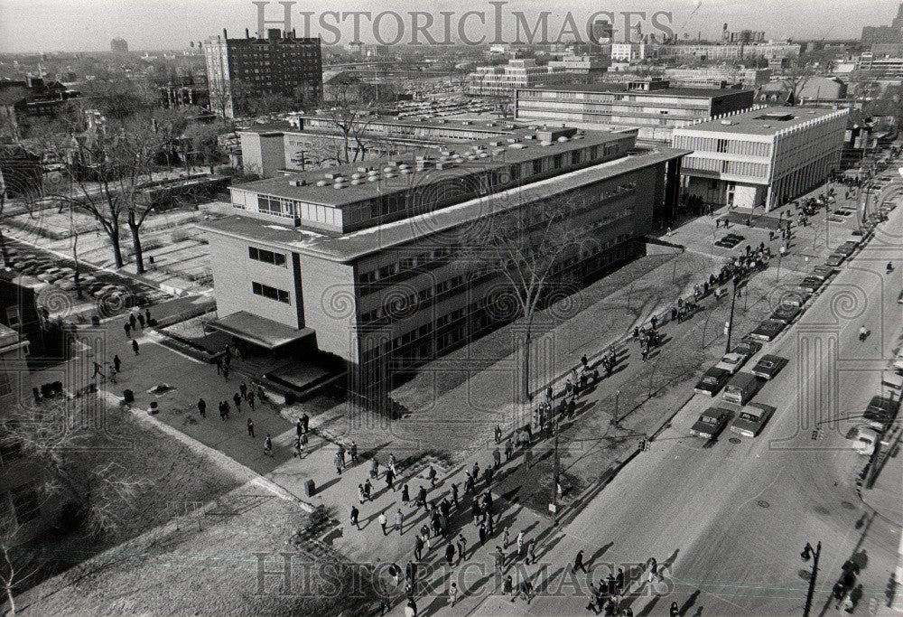 1966 Press Photo Wayne State University - Historic Images