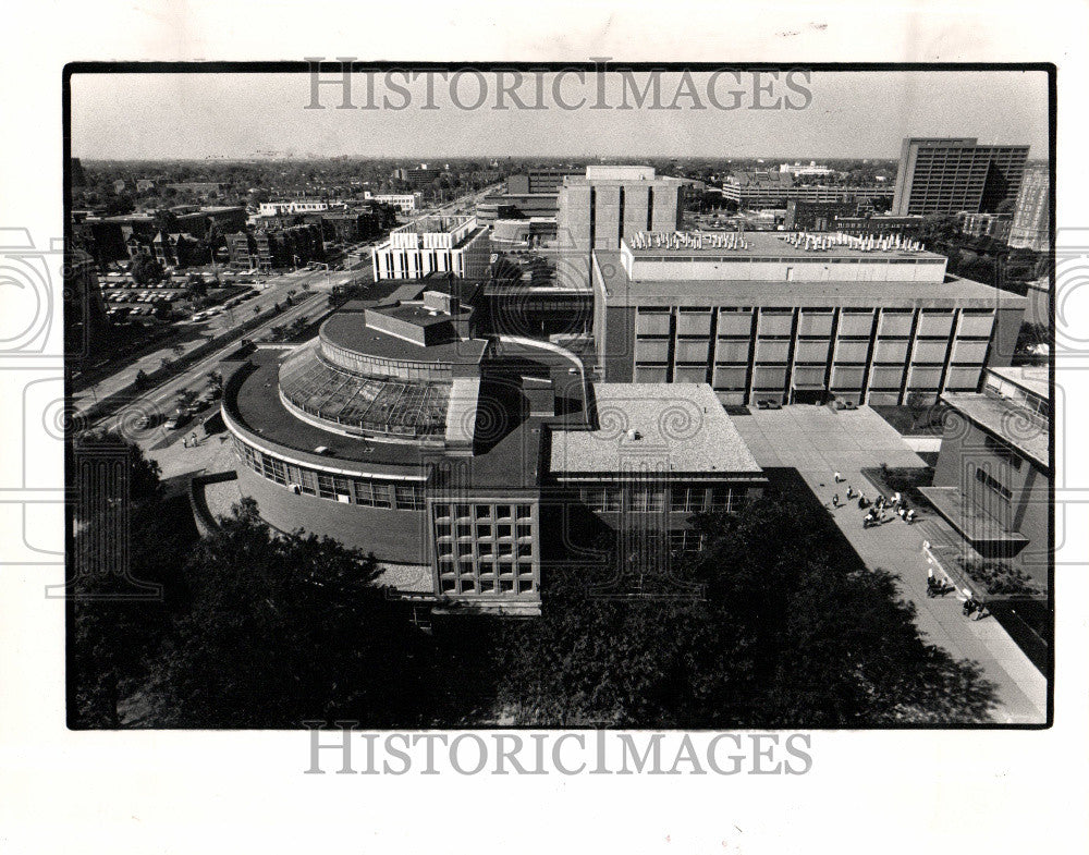 1989 Press Photo Wayne State University - Historic Images