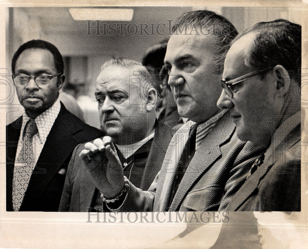 1975 Press Photo Wayne County Jail - Historic Images