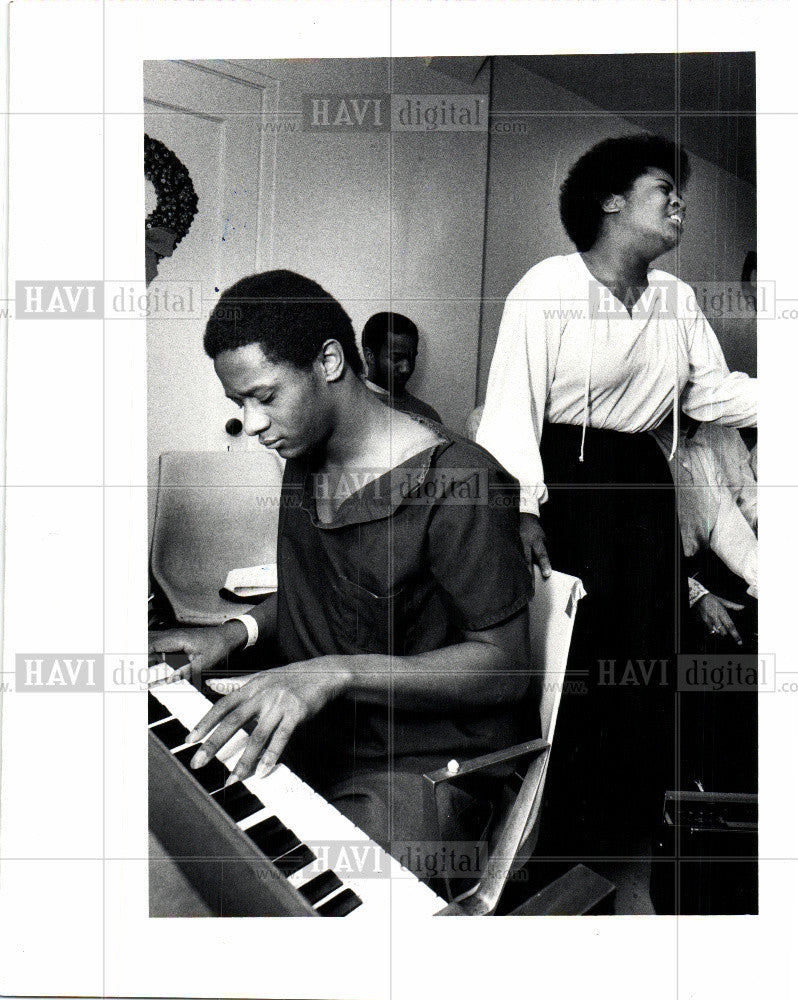 1982 Press Photo MMB Organization Wayne County Jail - Historic Images