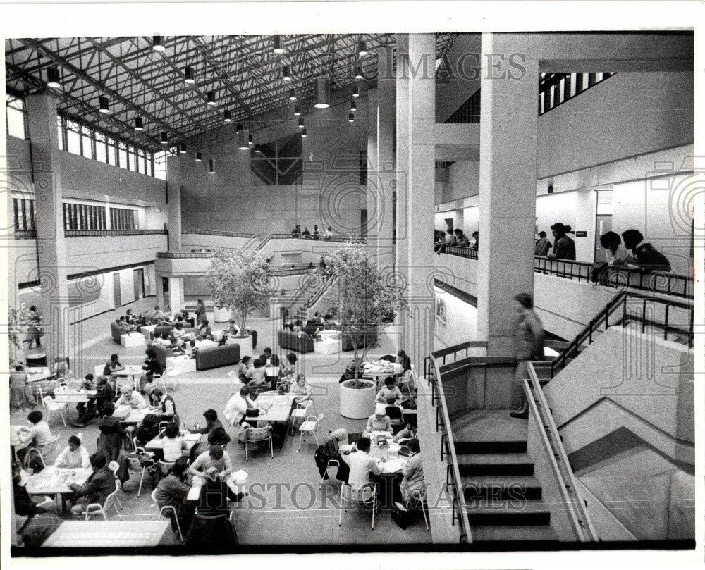 1984 Press Photo Wayne County Community College - Historic Images