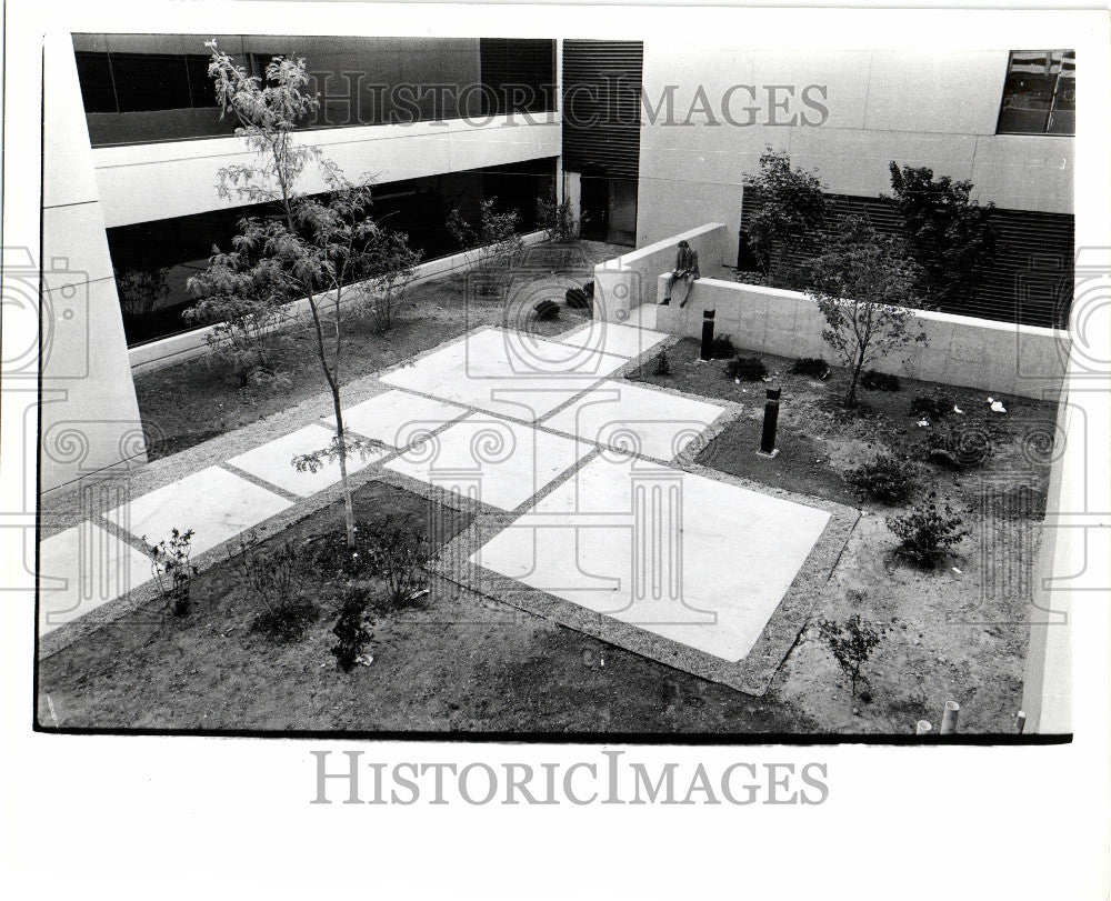 1979 Press Photo WCCC Detroit Mich College architecture - Historic Images
