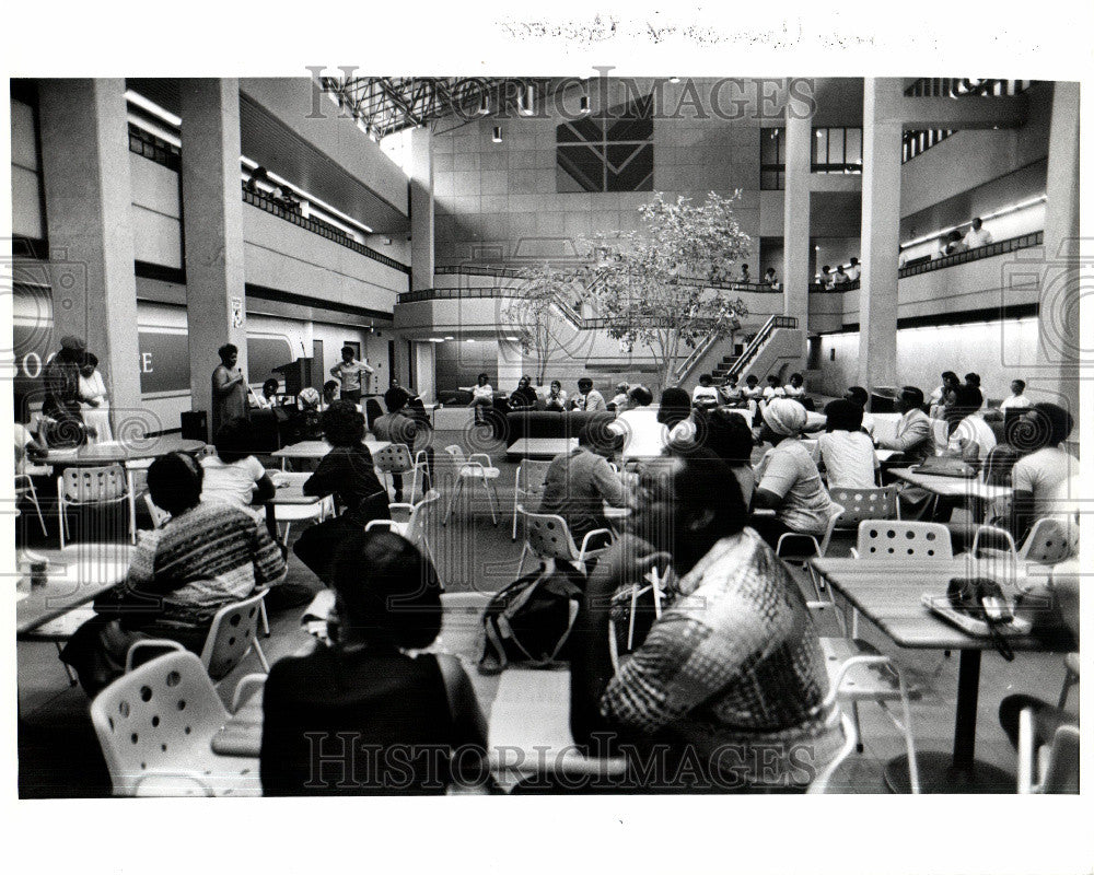 1960 Press Photo Protest, Student Lounge - Historic Images