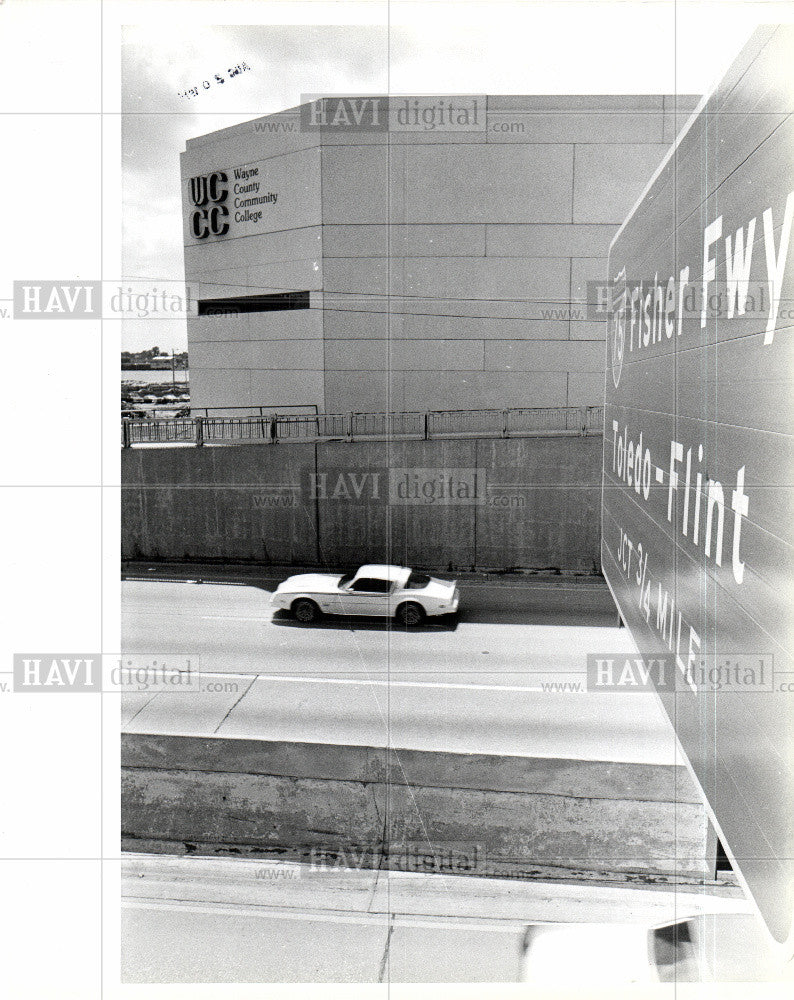 1970 Press Photo WAYNE COUNTY COMMUNITY COLLEGE - Historic Images