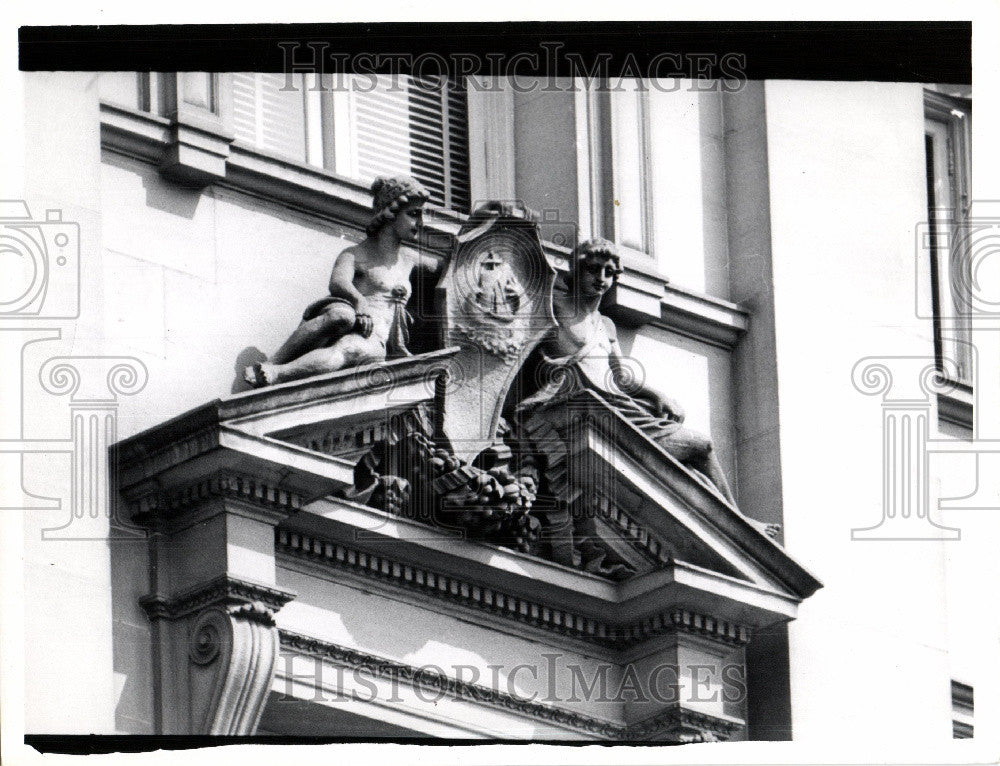 Press Photo Wayne County Bldg - Historic Images