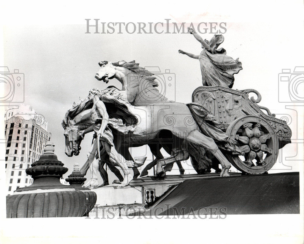 Press Photo Old County Building - Historic Images