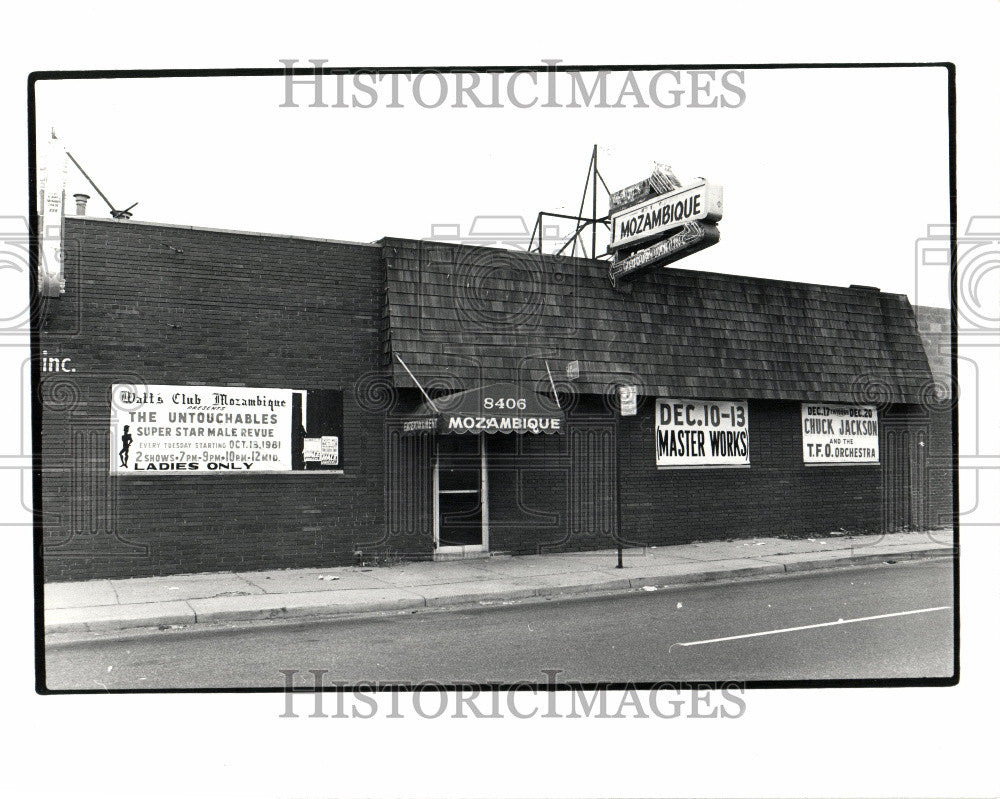 1981 Press Photo Watt&#39;s Club Mozambique 8406 fenkell - Historic Images