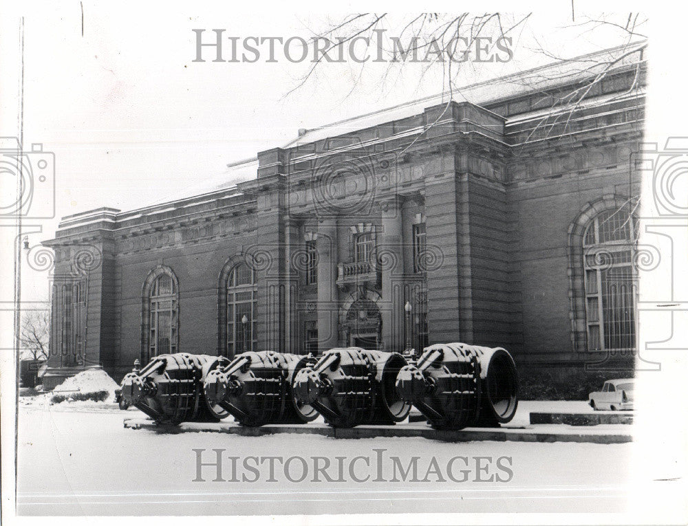 1960 Press Photo Waterworks Park Detroit - Historic Images