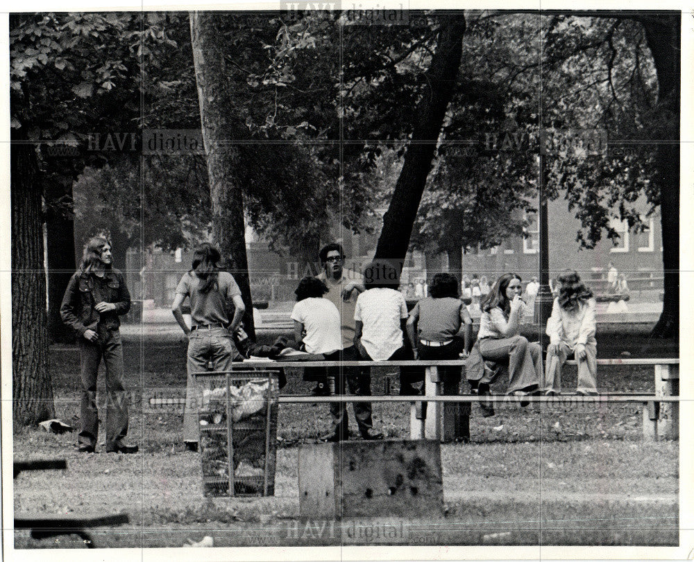 1974 Press Photo Western High School - Historic Images