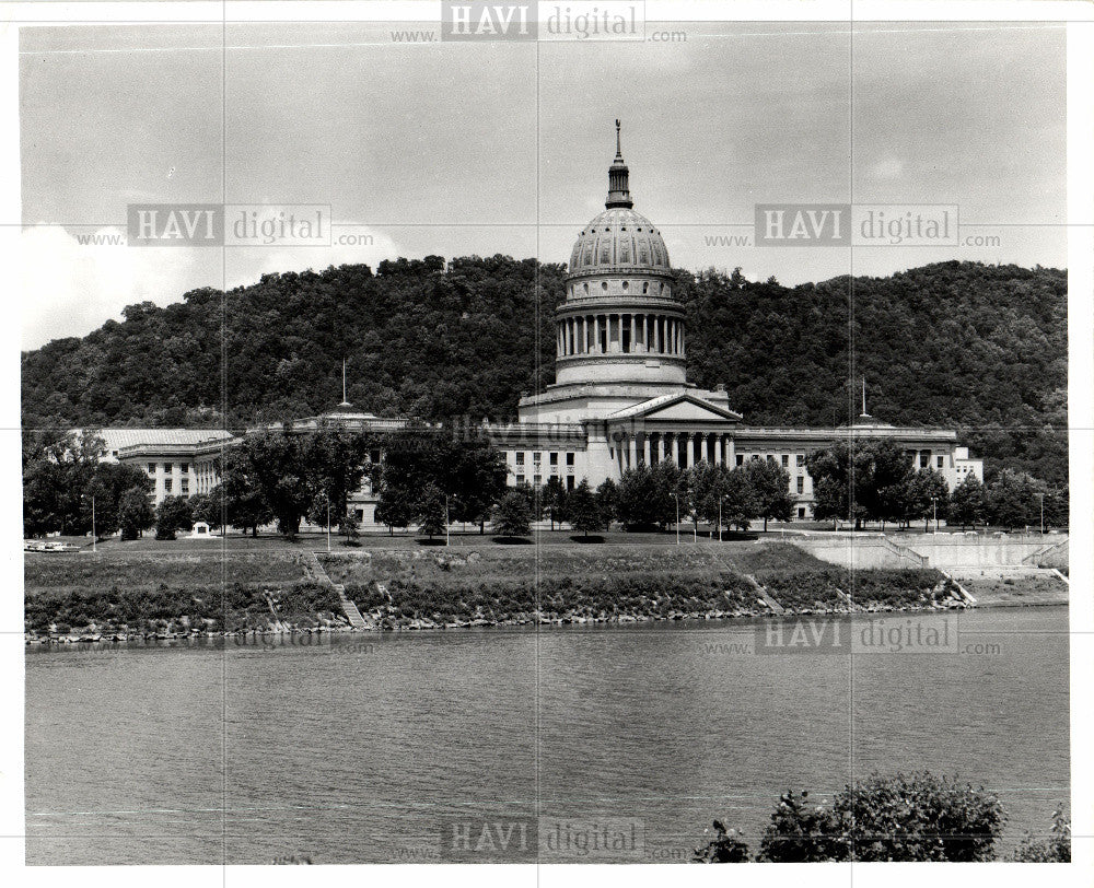1974 Press Photo West Virginia,State,Capitol,building - Historic Images