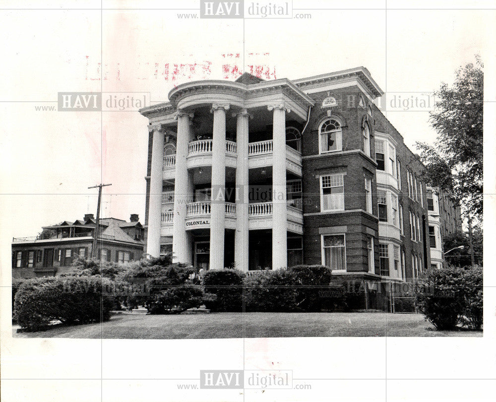 1974 Press Photo Indian Village Area - Historic Images