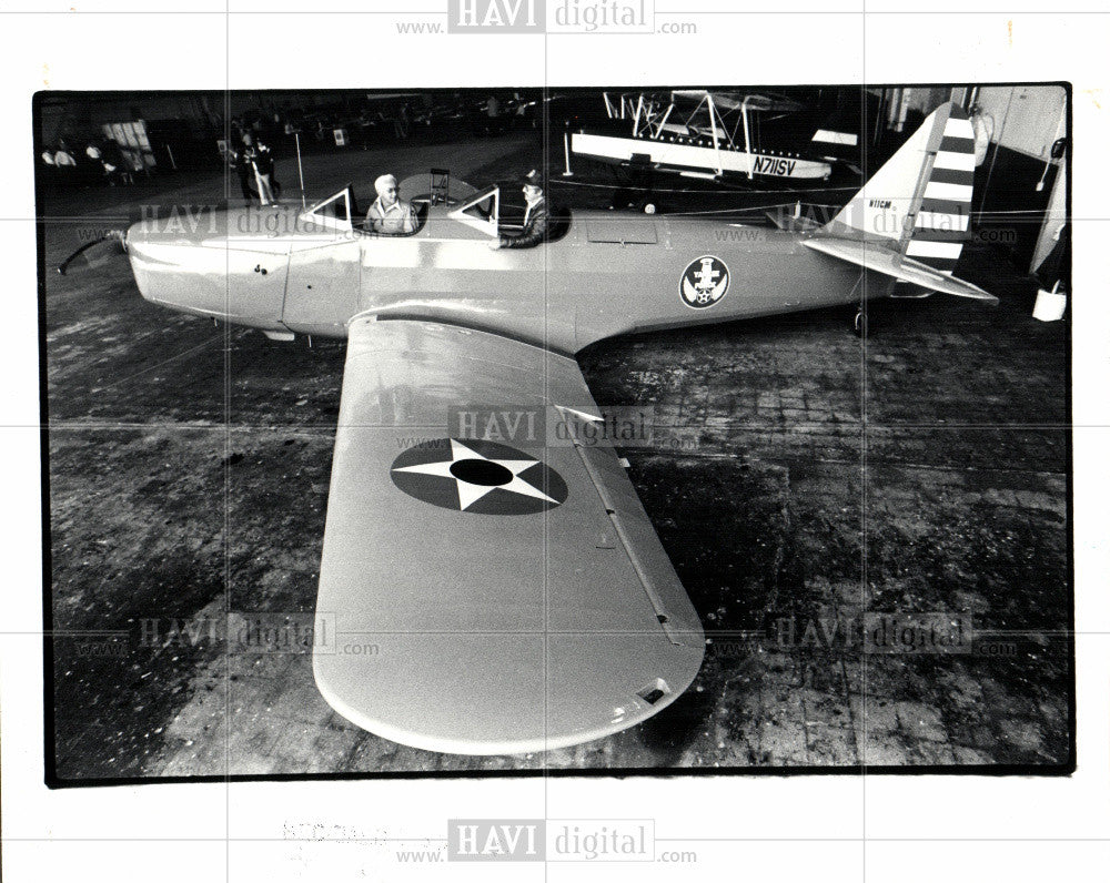 1982 Press Photo Yankee Air Force Frank Day Greg Smith - Historic Images