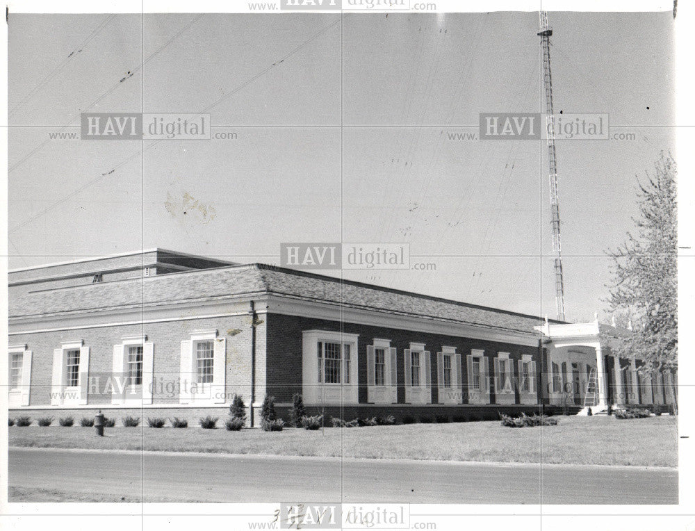 1959 Press Photo boardcasting  headquarters london - Historic Images