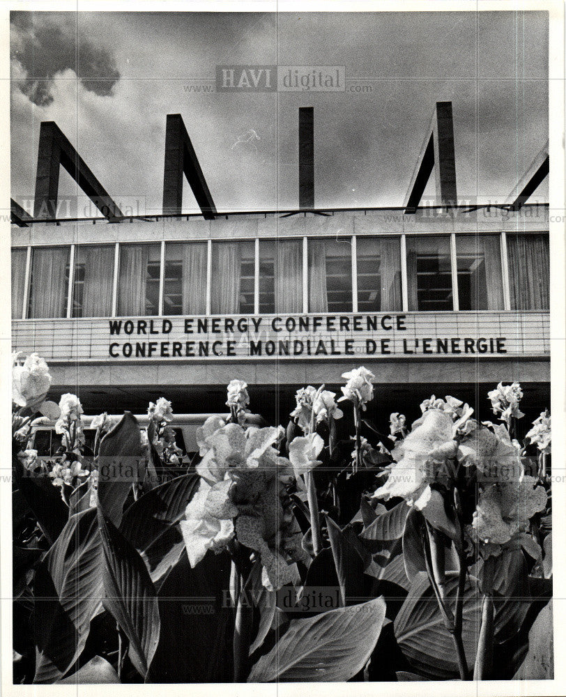 1974 Press Photo World Energy Conference - Historic Images