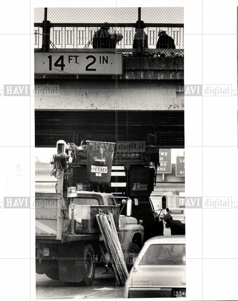 1984 Press Photo Woodward avenue - Historic Images
