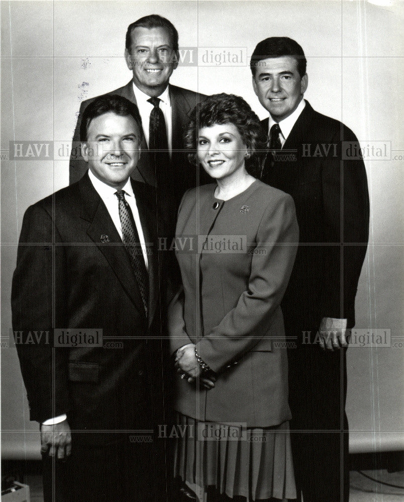 1995 Press Photo Amyre Makupson, WKBD, David Scott,1994 - Historic Images