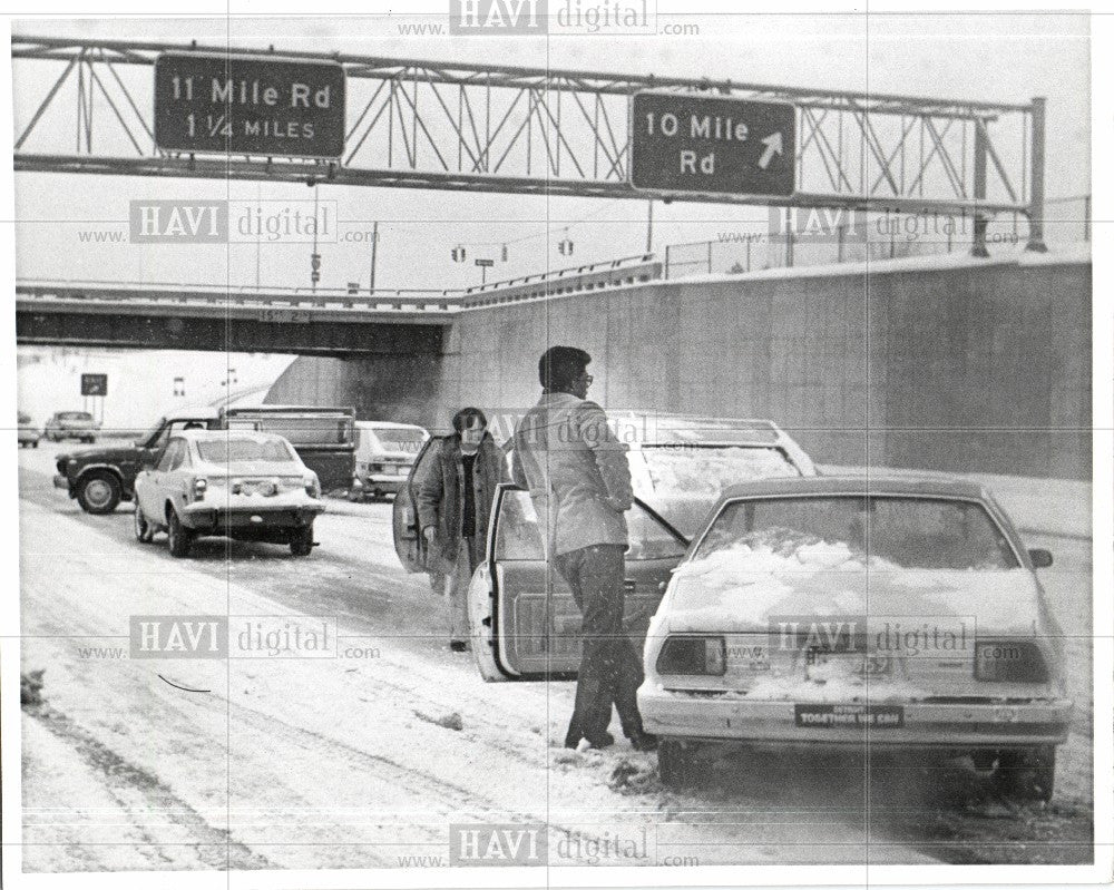 1978 Press Photo winter scene - Historic Images