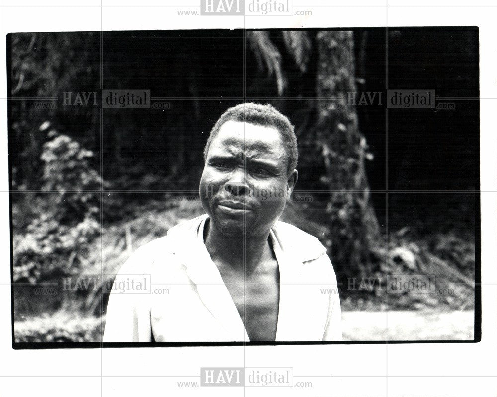 1982 Press Photo Loso Zaire - Historic Images